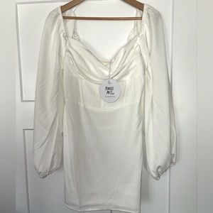 New white princess polly dress size 10